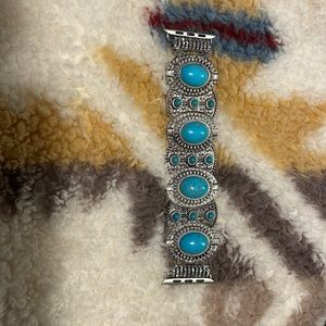 Turquoise Apple Watch band